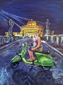italia en vespa
